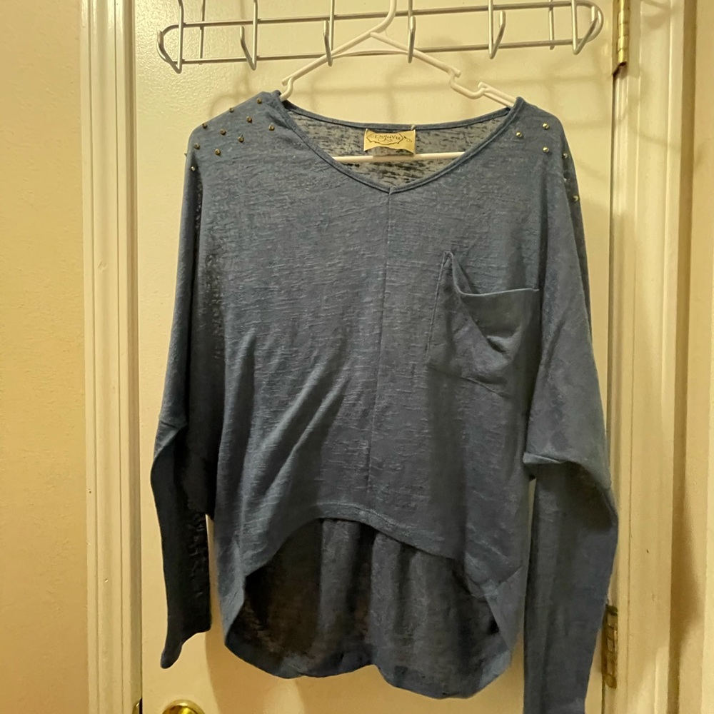 Hi low sweater